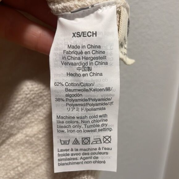 Madewell woman’s cream and red short sleeve sweater - Picture 11 of 13